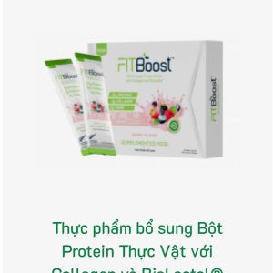 FITBoost – Giải pháp giữ dáng khỏe đẹp từ bên trong